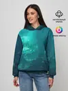 Женское худи / Дно морское