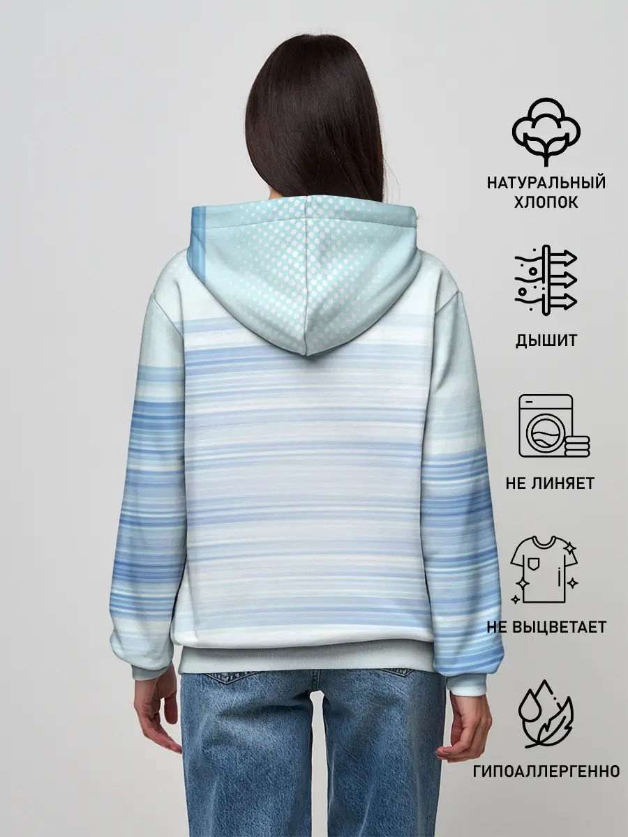 Женское худи / Дельфин