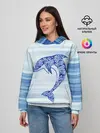 Женское худи / Дельфин