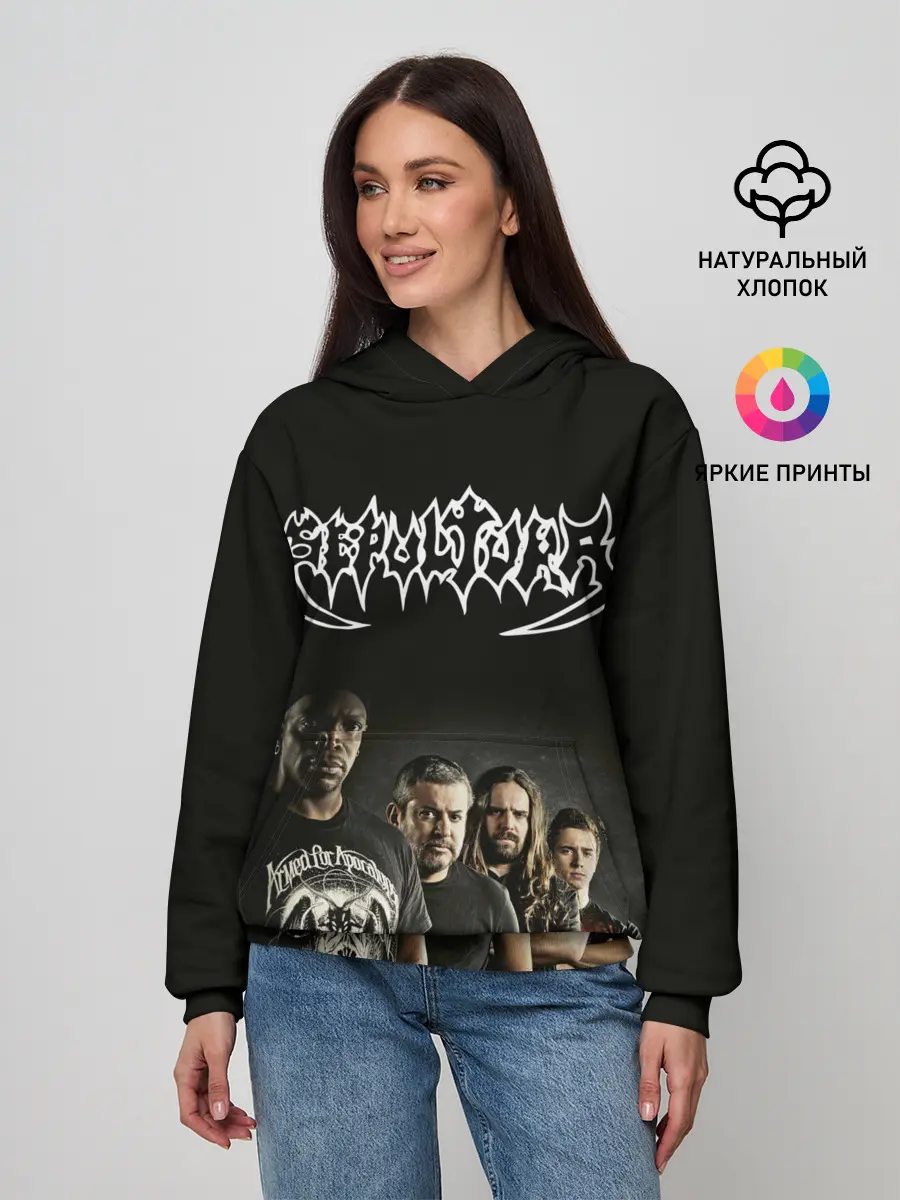 Женское худи / Sepultura