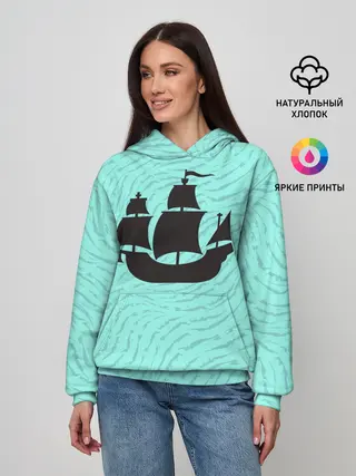 Женское худи / Корабль