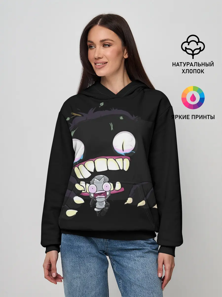 Женское худи / Я монстр