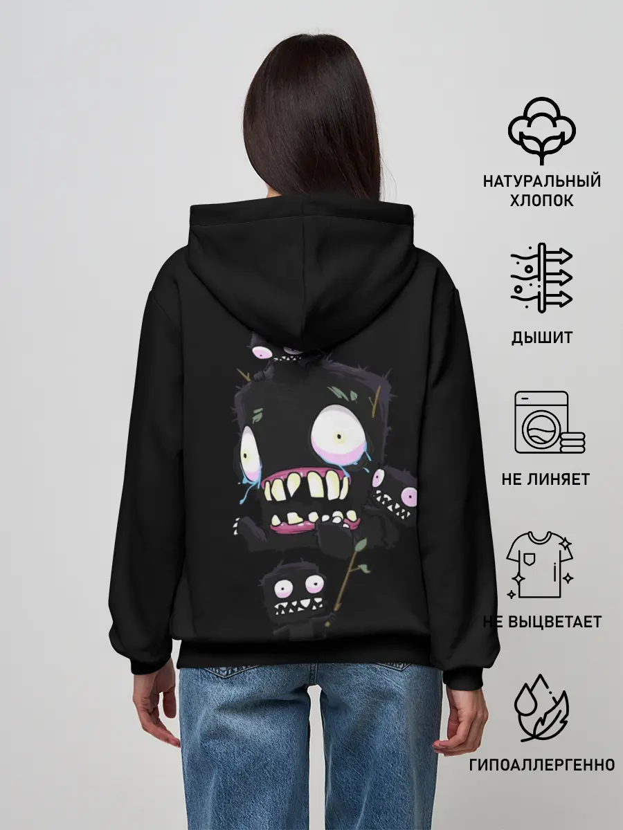 Женское худи / Я монстр