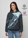 Женское худи / Рисунок медуза