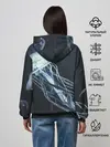 Женское худи / Рисунок медуза