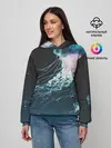 Женское худи / Рисунок медуза