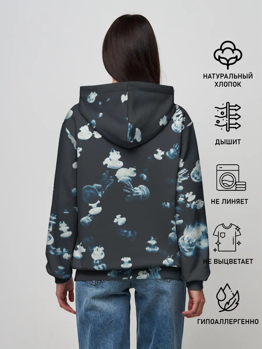 Женское худи / Медузы