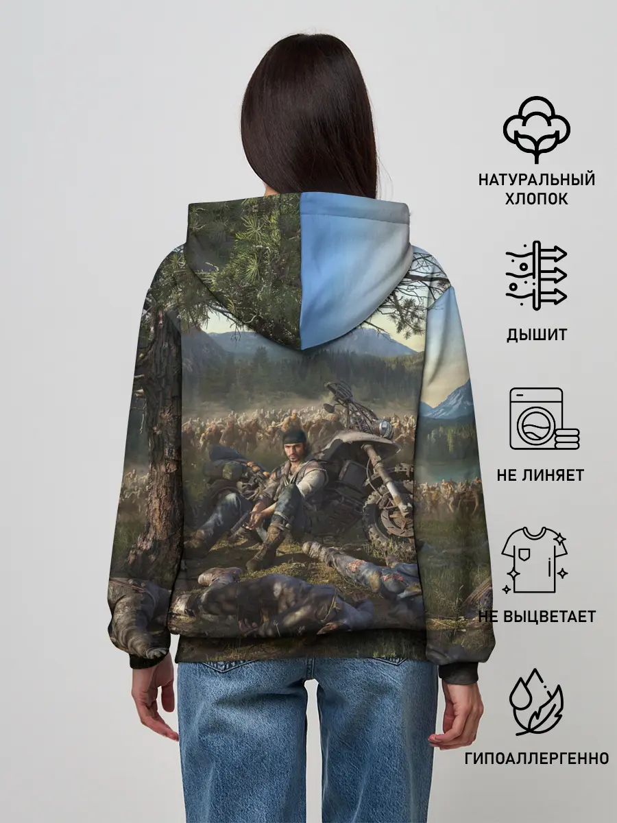 Женское худи / Days gone Дикон и толпа фриков