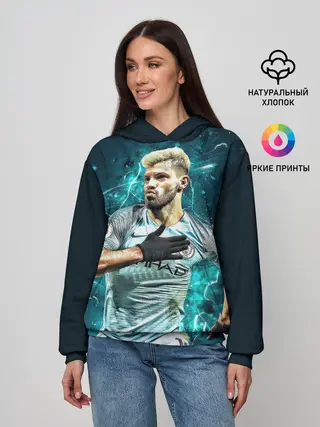 Женское худи / Серхио Агуэро