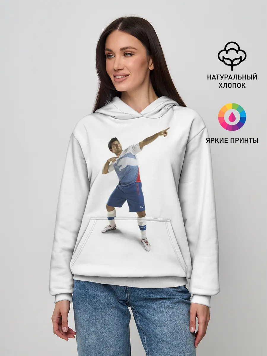 Женское худи / Смешной Серхио Агуэро