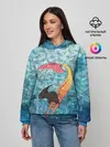 Женское худи / Русалка | Подводный мир