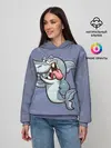 Женское худи / Акула