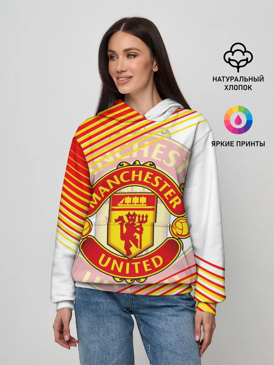 Женское худи / МАНЧЕСТЕР / MANCHESTER / SPORT