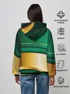 Женское худи / GREEN GOLD 3D