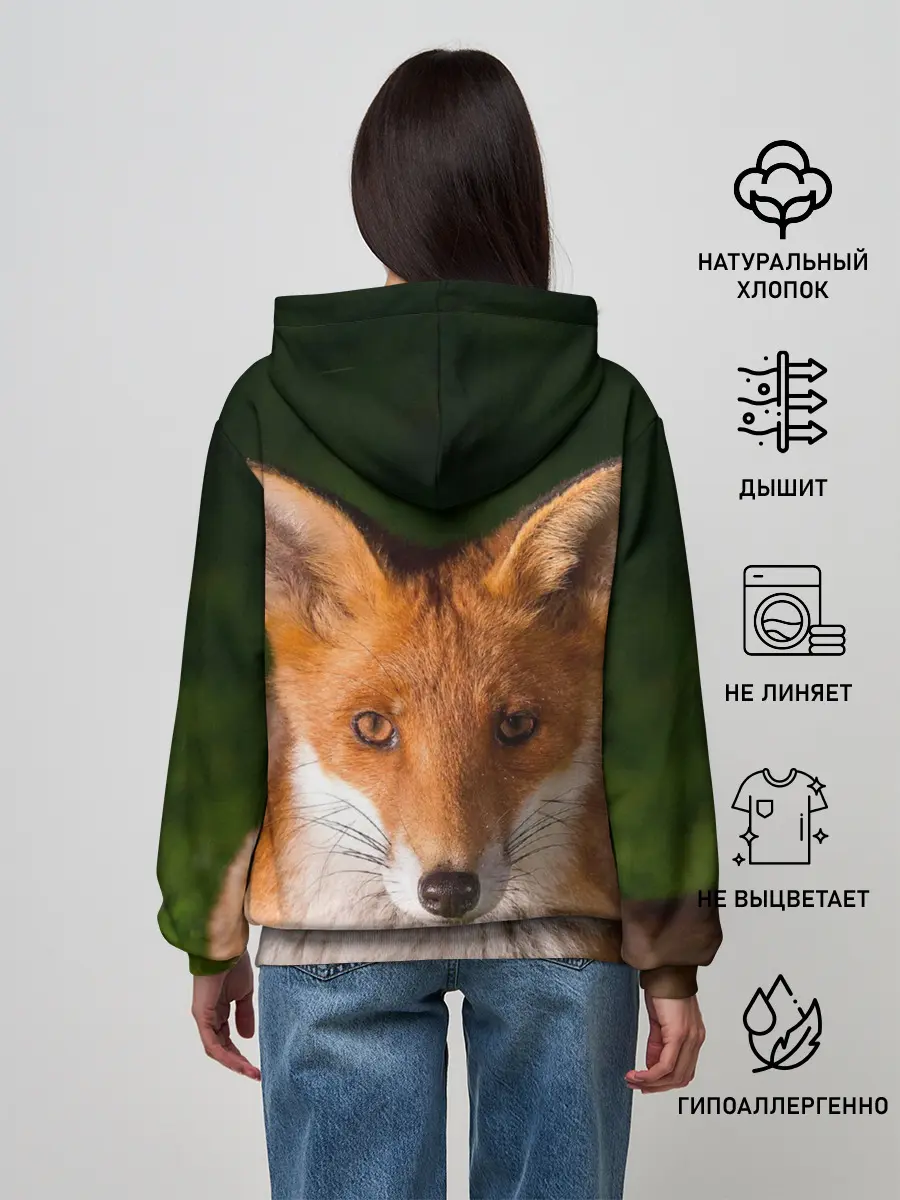 Женское худи / Лисица