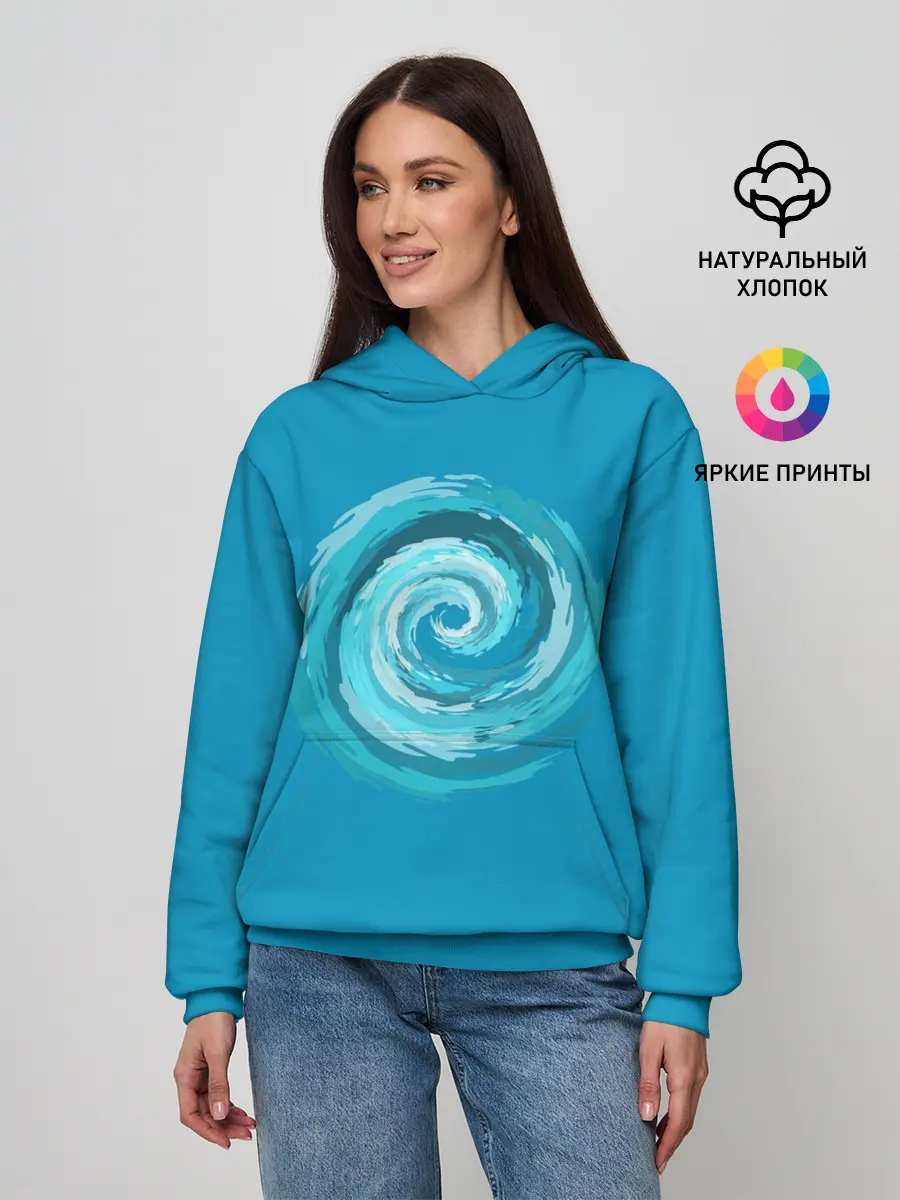 Женское худи / Водоворот
