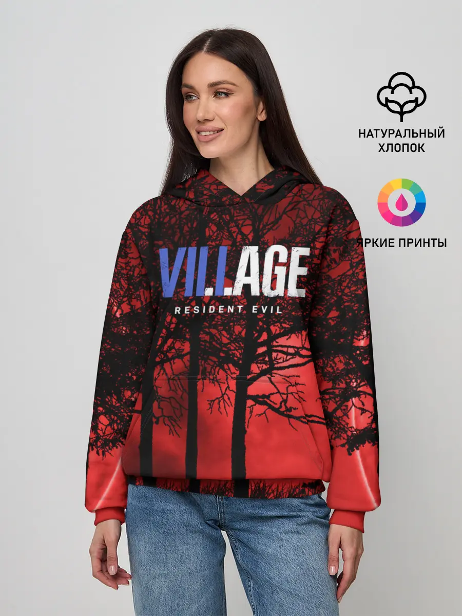 Женское худи / Resident Evil Village