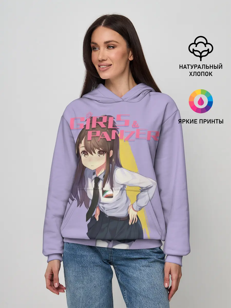 Женское худи / Девушки и Танки