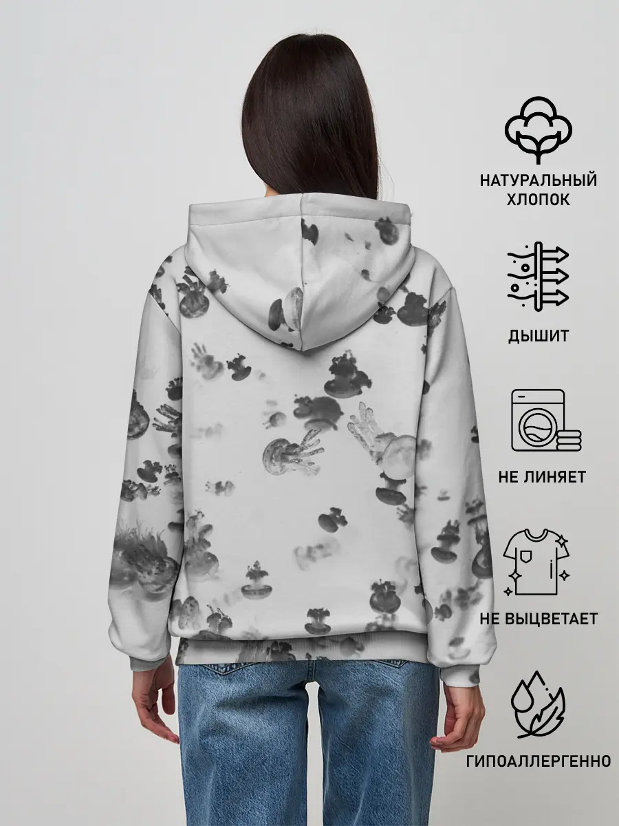 Женское худи / Медузы