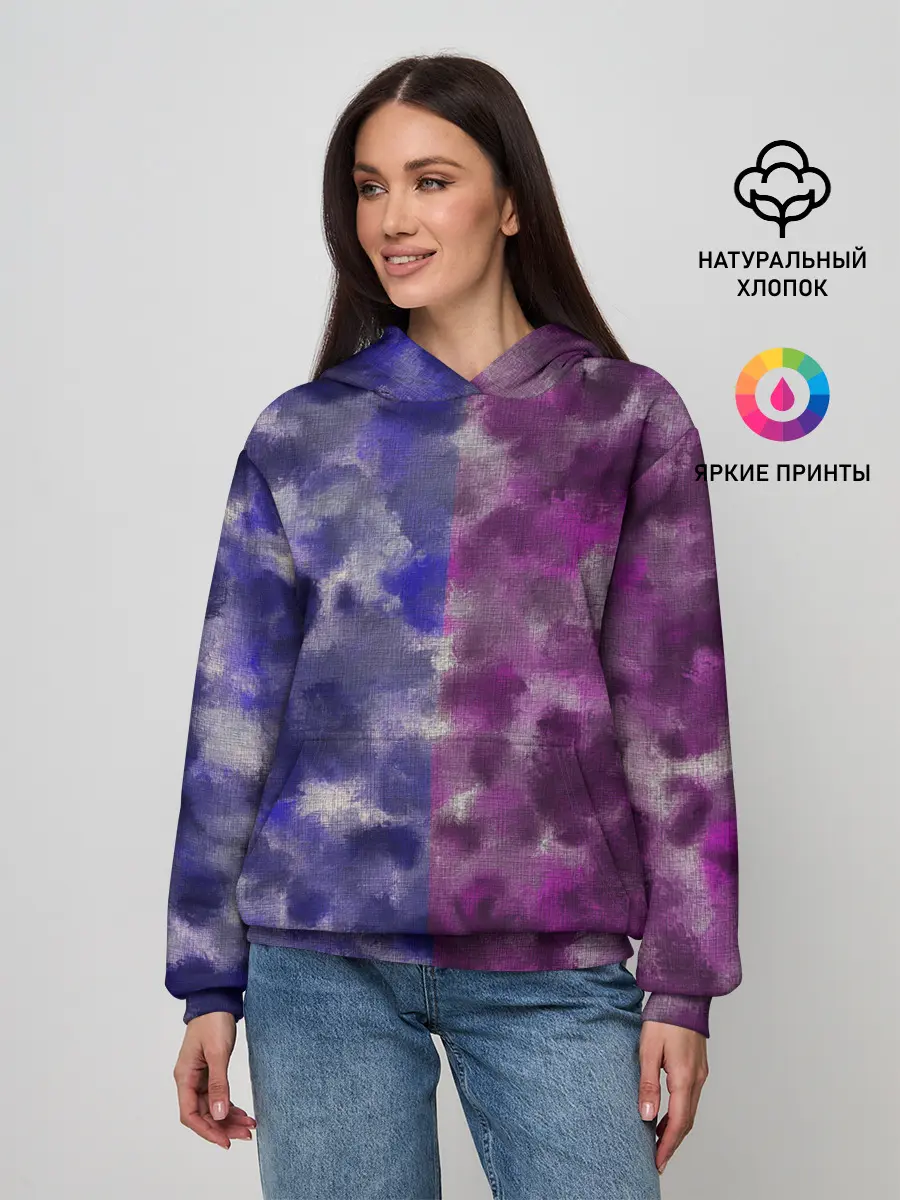 Женское худи / Sides Camouflage