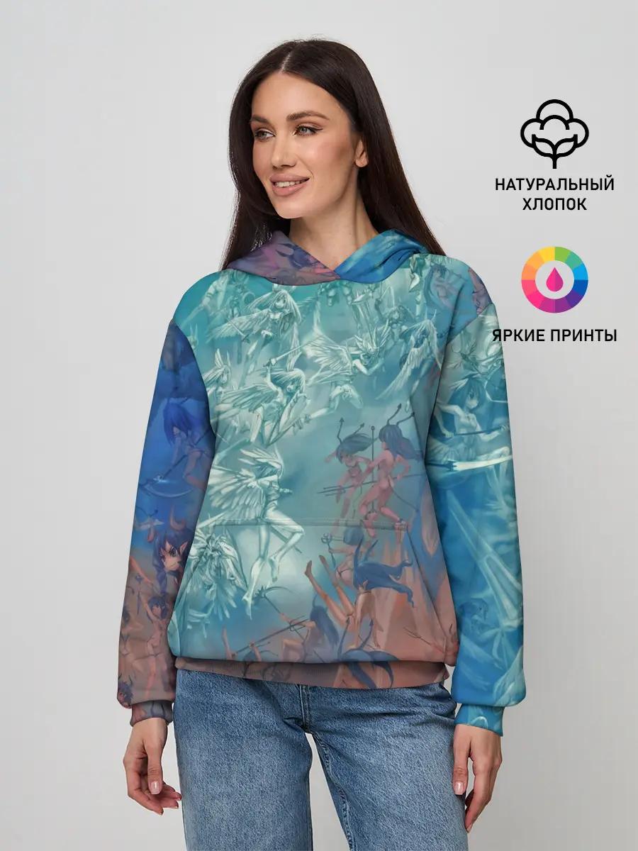 Женское худи / Ангелы и Демоны