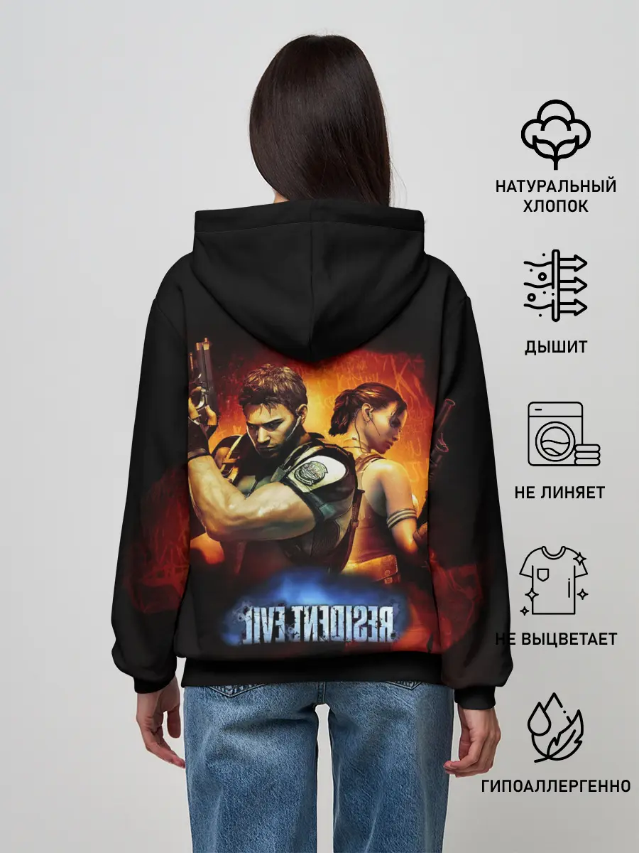Женское худи / Resident Evil | Рэдфилд