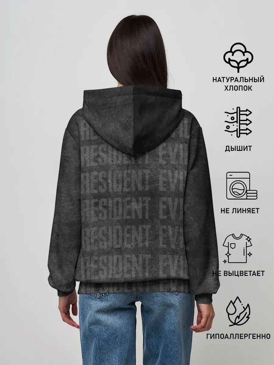 Женское худи / RE VILLAGE | ДЕРЕВНЯ ОБИТЕЛЬ ЗЛА