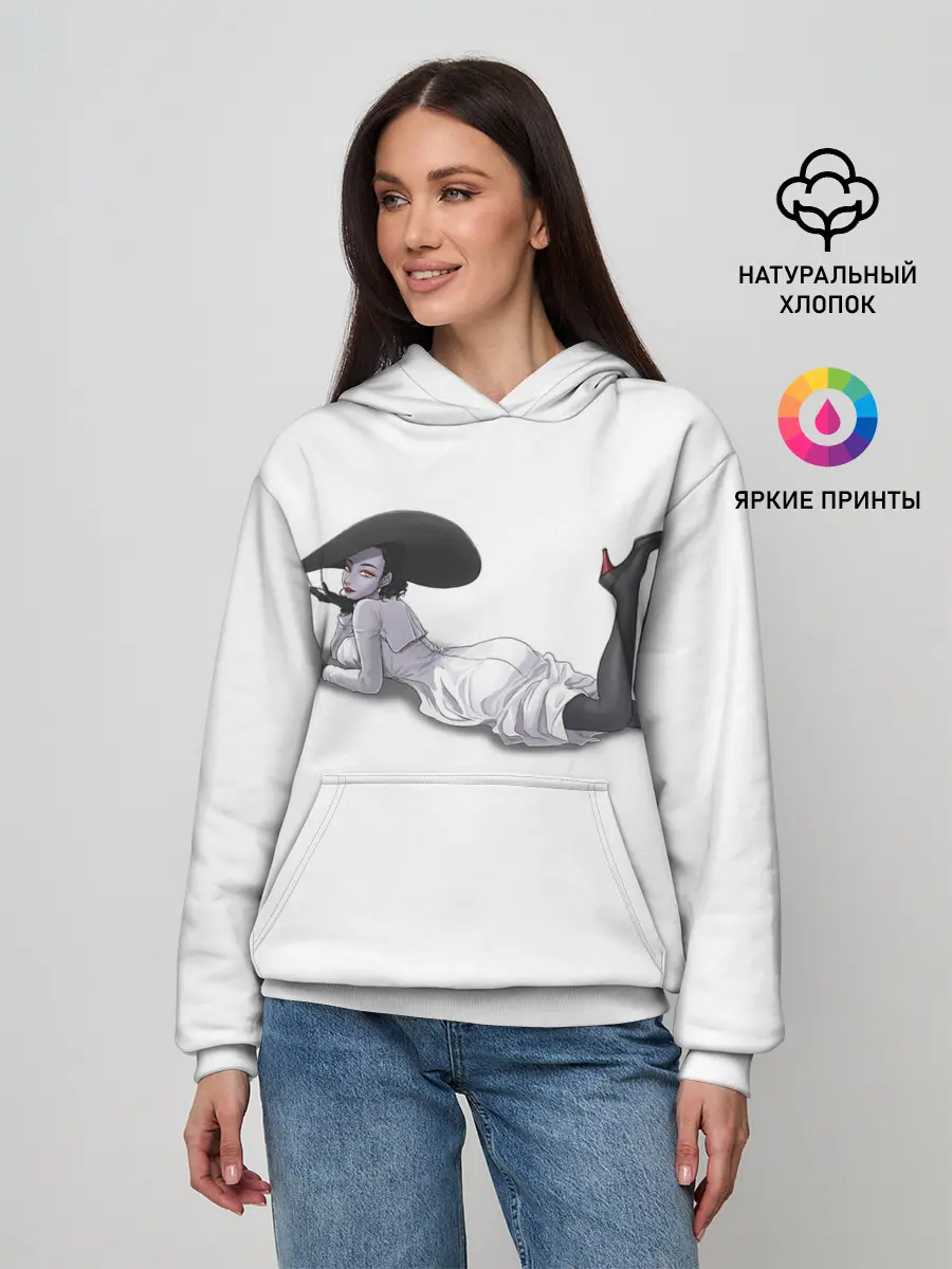 Женское худи / Tall Vampire Lady. RE