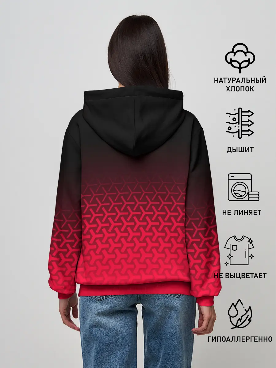 Женское худи / ФК БАВАРИЯ / BAYERN / МЮНХЕН