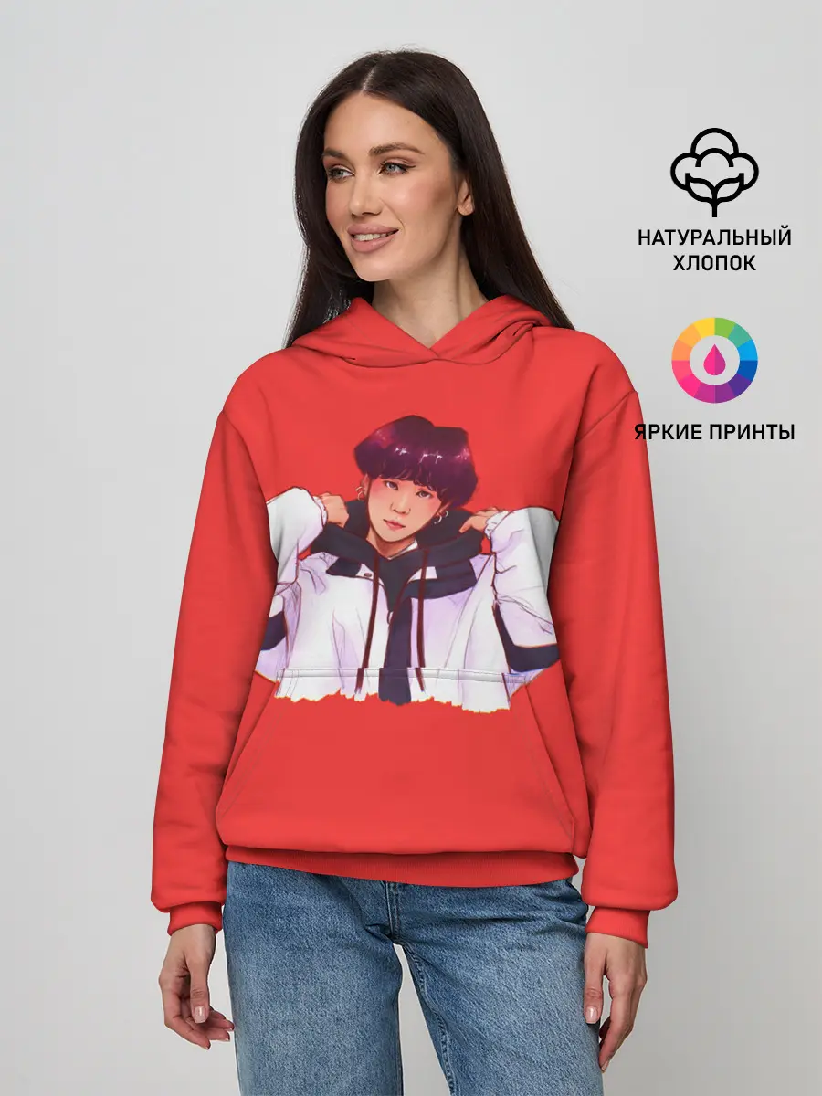 Женское худи / Suga Red