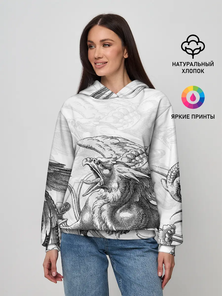 Женское худи / Грифон