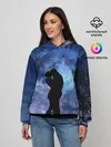 Женское худи / Влюбленные на фоне луны