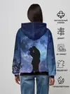 Женское худи / Влюбленные на фоне луны