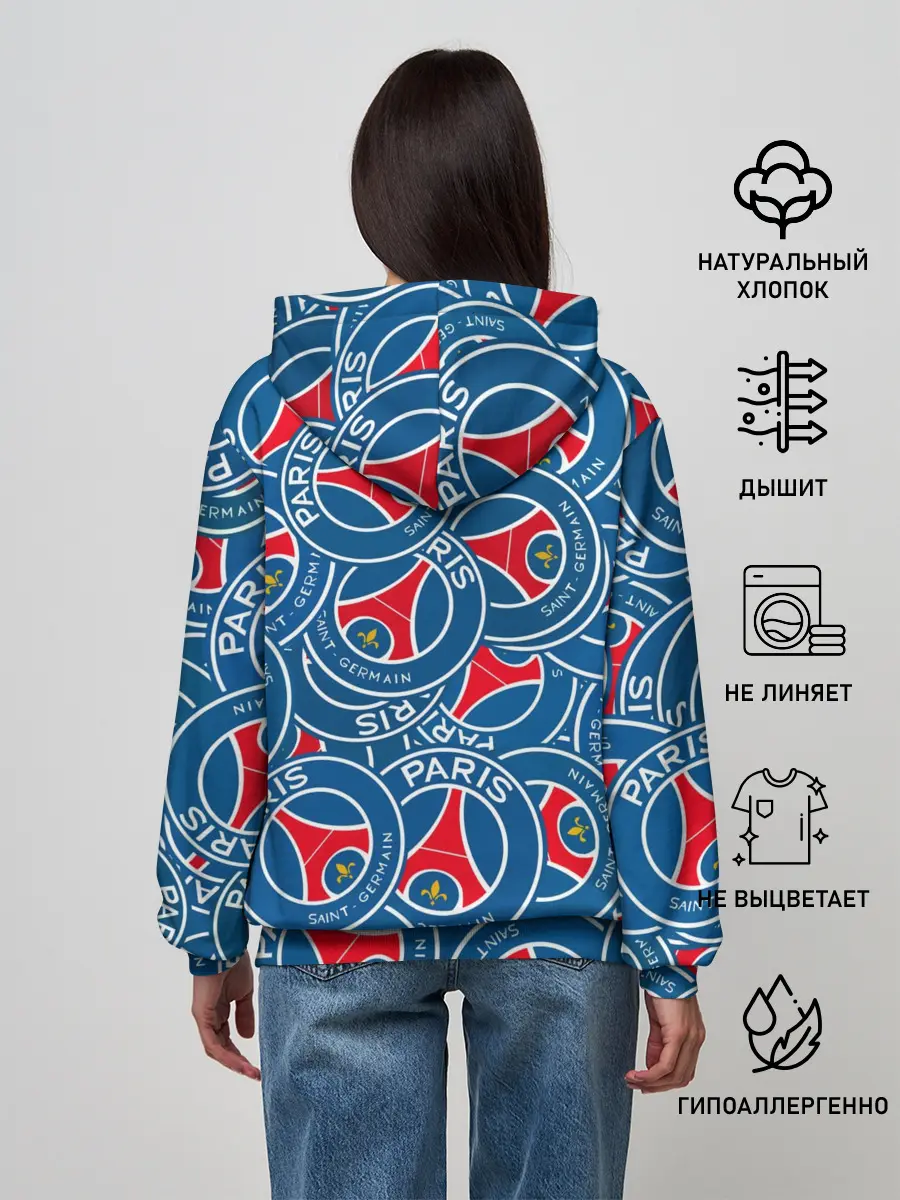 Женское худи / ФК ПСЖ / PARIS SAINT GERMAIN