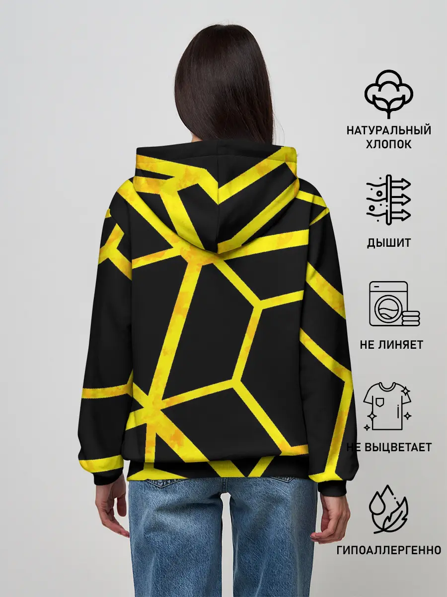 Женское худи / Hexagon