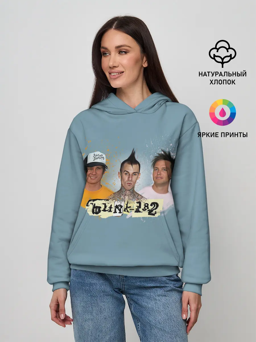 Женское худи / Blink 182