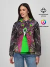 Женское худи / Оперение Павлина