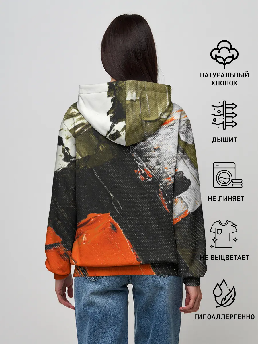 Женское худи / Современное искусство