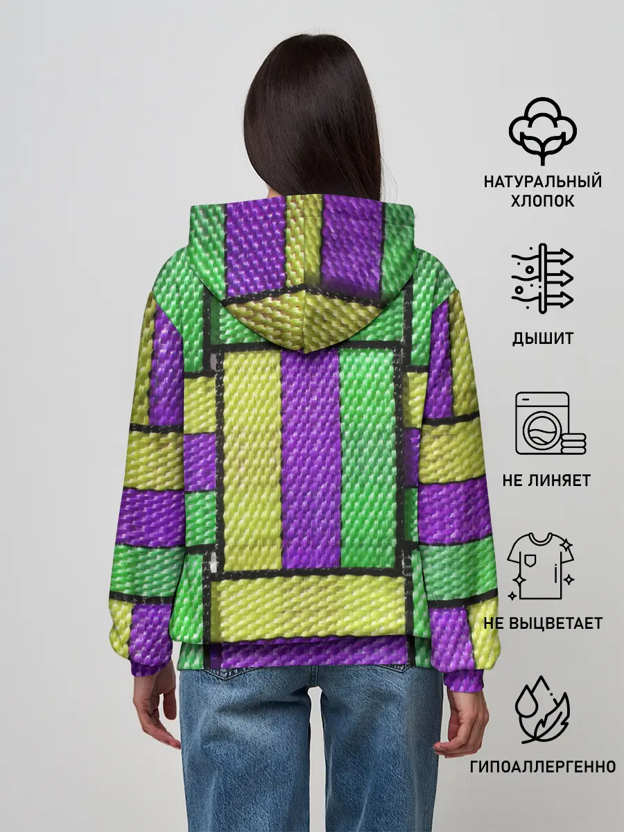 Женское худи / Цветные Ремешки