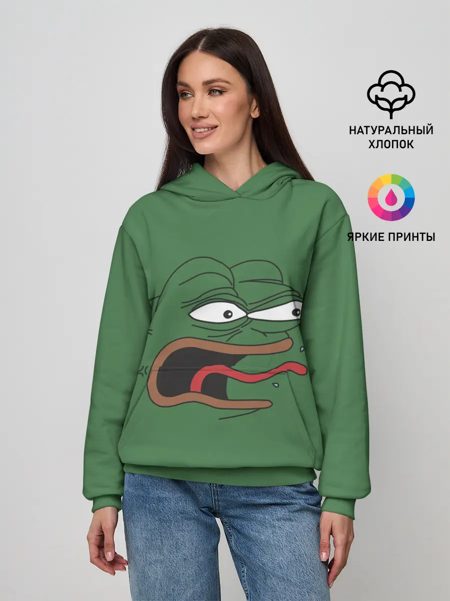 Женское худи / Pepe skin