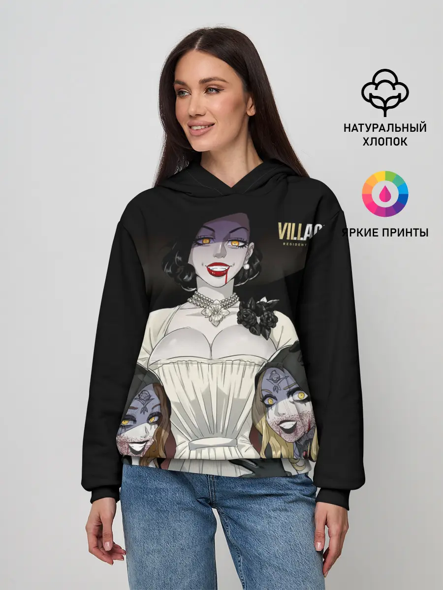 Женское худи / Resident Evil Village