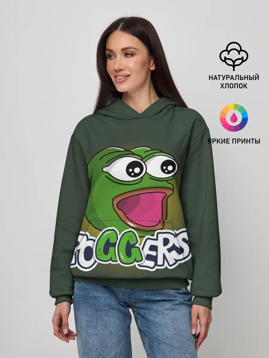 Женское худи / Poggers