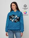 Женское худи / Две косатки