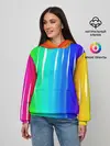 Женское худи / Перелив цвета