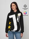 Женское худи / JUVENTUS / ЮВЕНТУС / ЗВЕЗДЫ