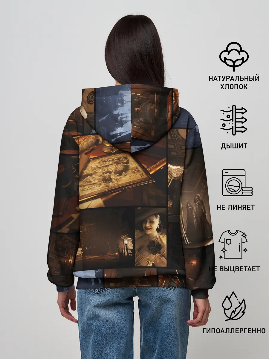 Женское худи / RESIDENT EVIL 8 VILLAGE