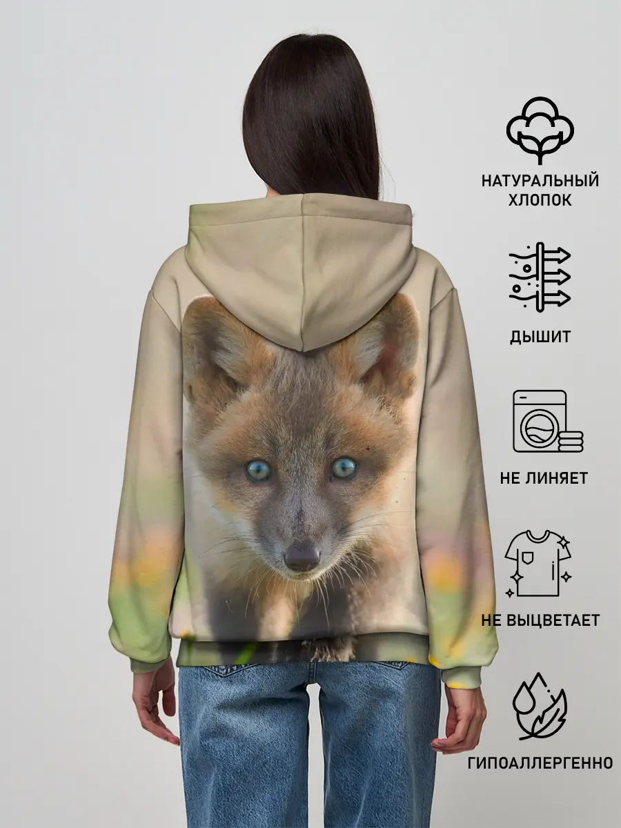 Женское худи / Лисичка