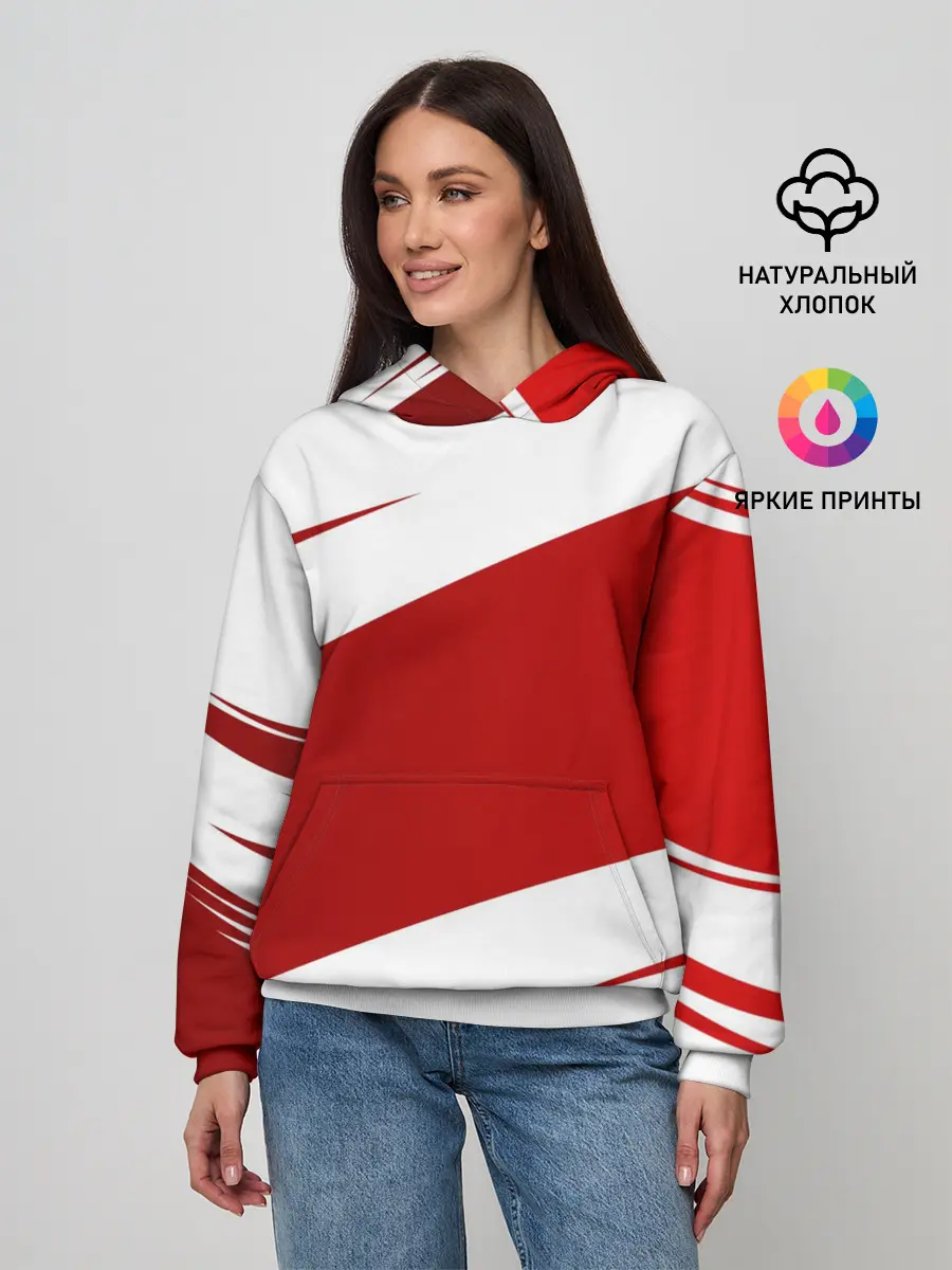 Женское худи / Ломкие линии