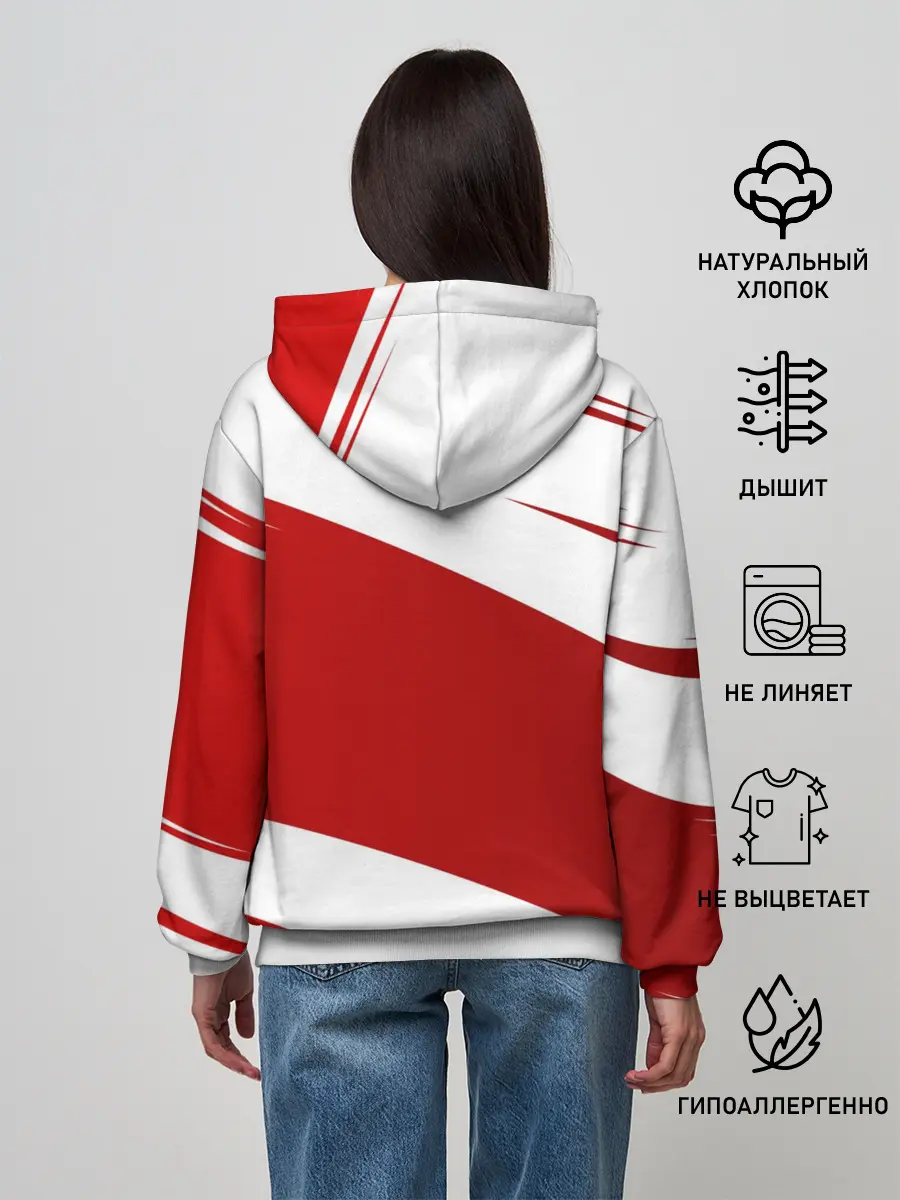 Женское худи / Ломкие линии