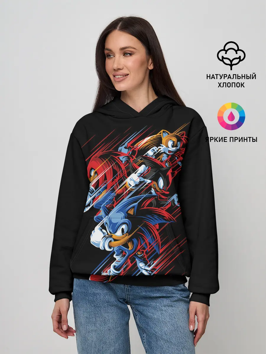 Женское худи / Sonics team